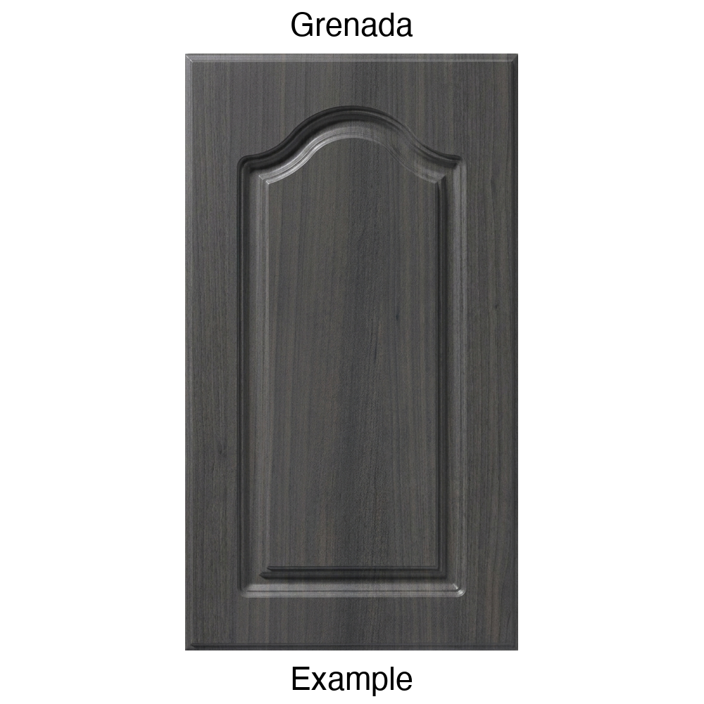 FC714 Cathedral Raised Panel Thermofoil Cabinet Door in Grenada