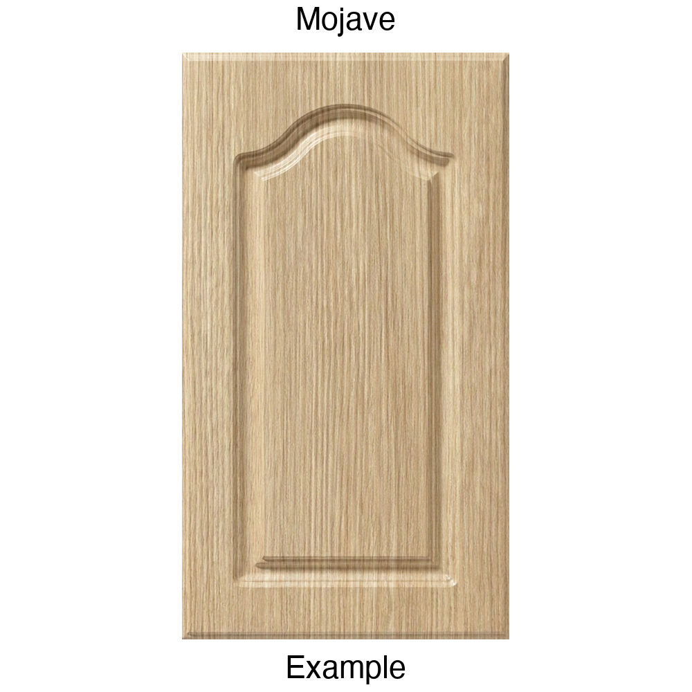 FC714 Cathedral Raised Panel Thermofoil Cabinet Door in Mojave