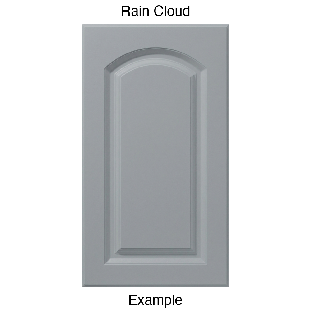 FS846 Arched Raised Panel Thermofoil Cabinet Door