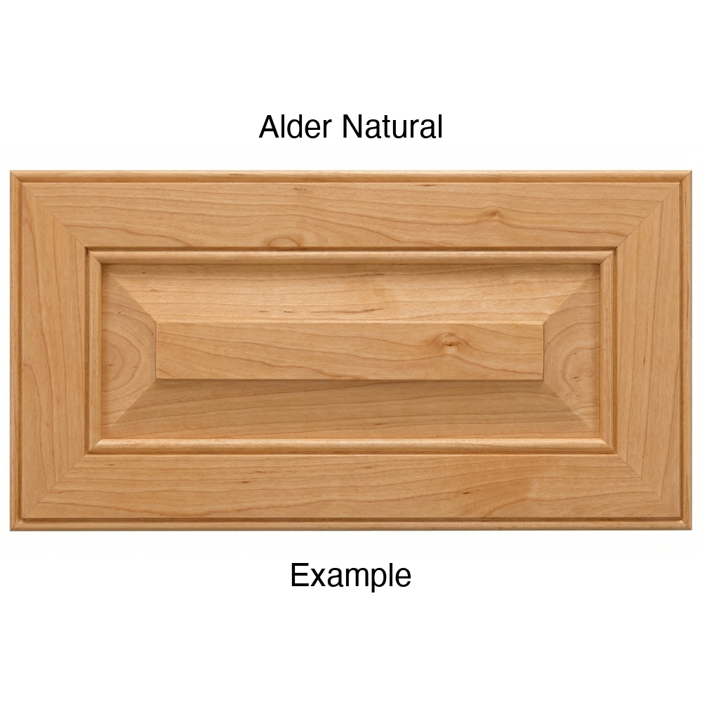 Harmony Drawer Front, 5-Piece, in Alder Natural