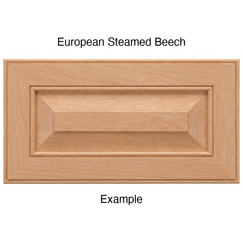 Harmony Drawer Front, 5-Piece, in European Steamed Beech