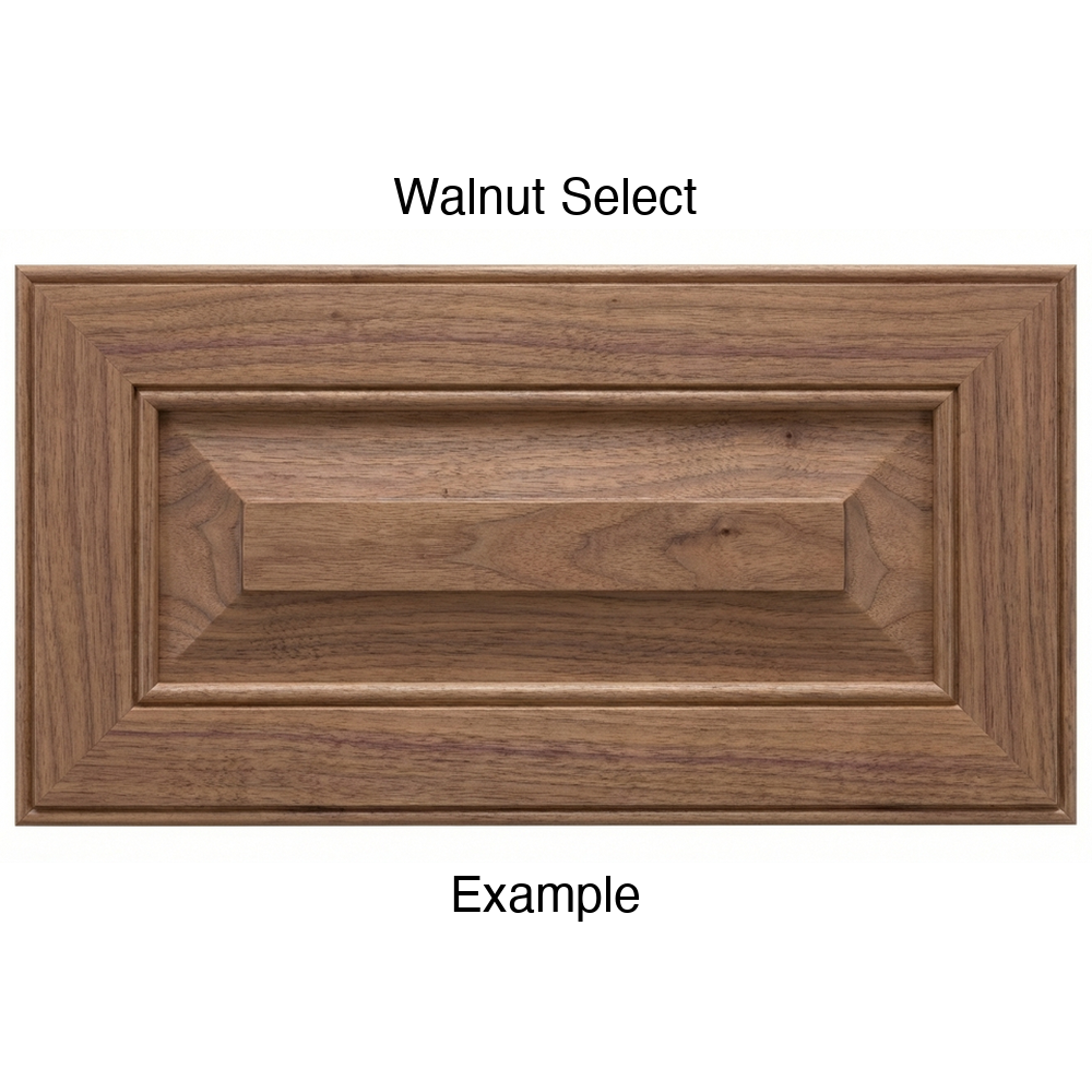 Harmony Drawer Front, 5-Piece, in Walnut Select