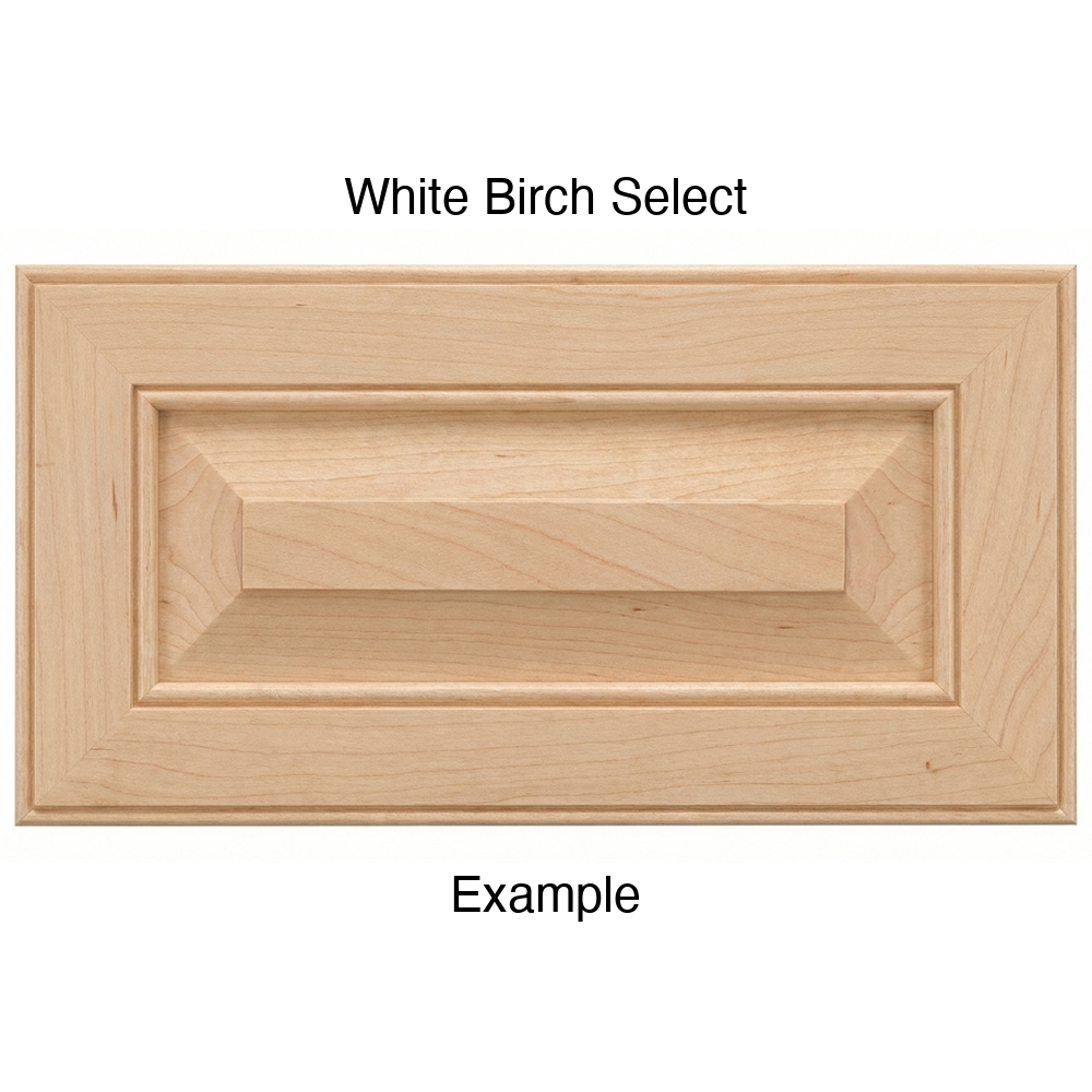 Harmony Drawer Front, 5-Piece, in White Birch Select