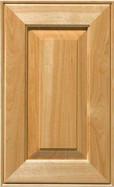 Raised panel cabinet door with outer edge bead detail