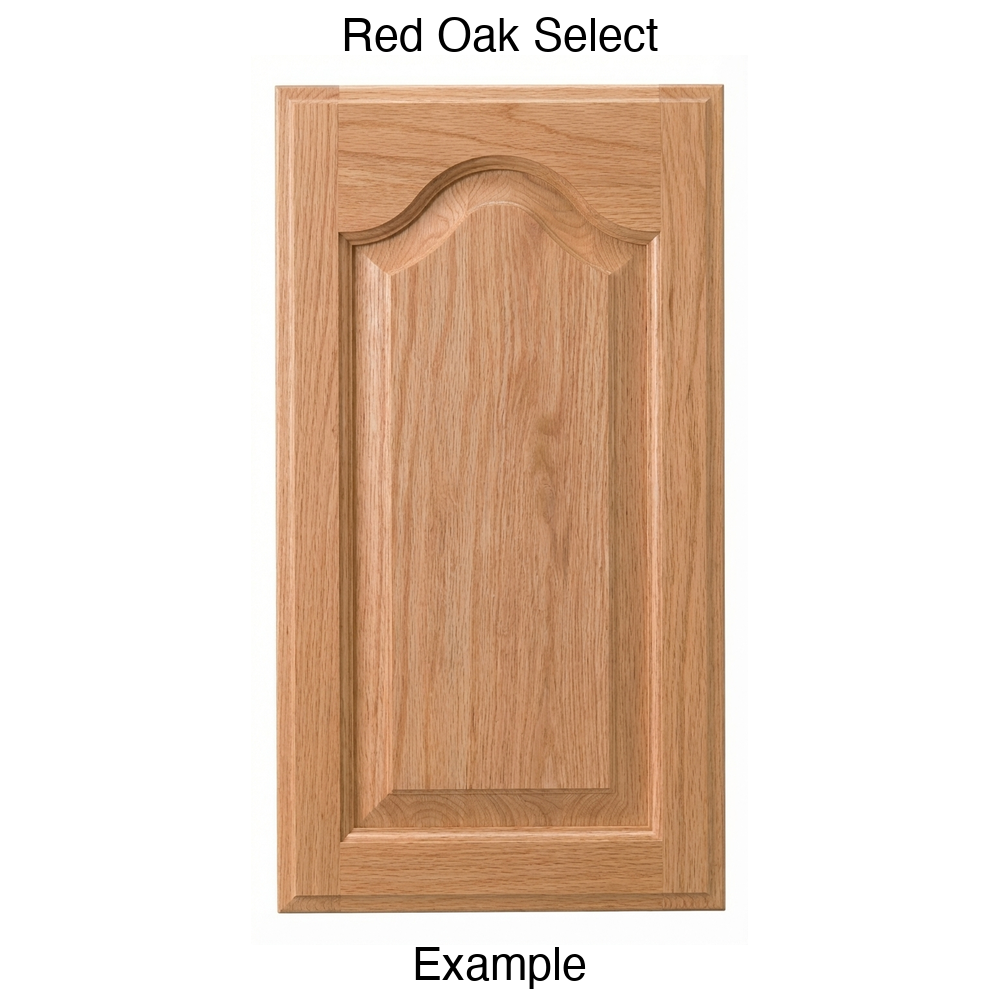Liberty Cathedral Raised Panel Cabinet Door in Red Oak Select