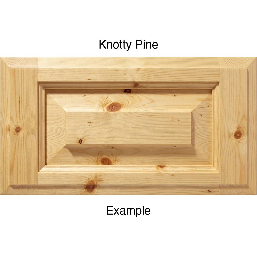 Revere Drawer Front, 5-Piece, in Knotty Pine