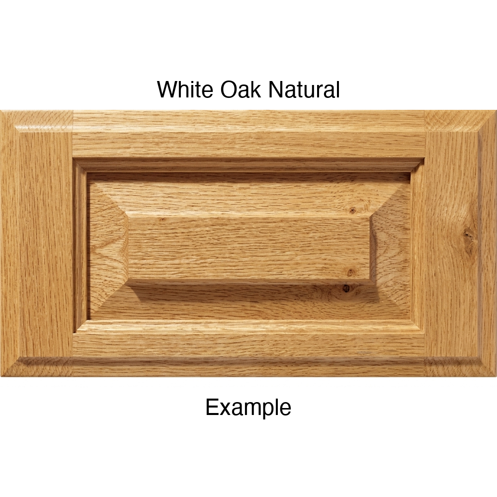 Revere Drawer Front, 5-Piece, in White Oak Natural
