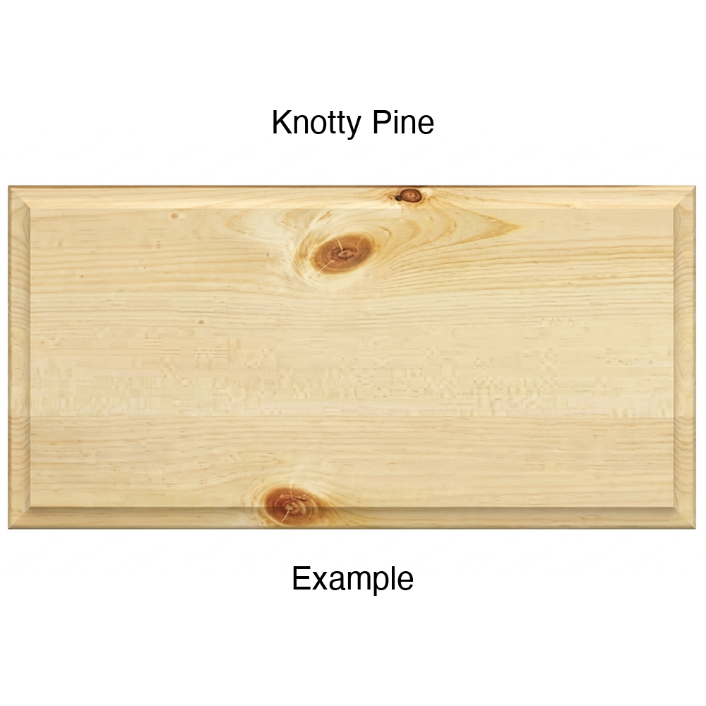 Revere Drawer Front, Solid, in Knotty Pine