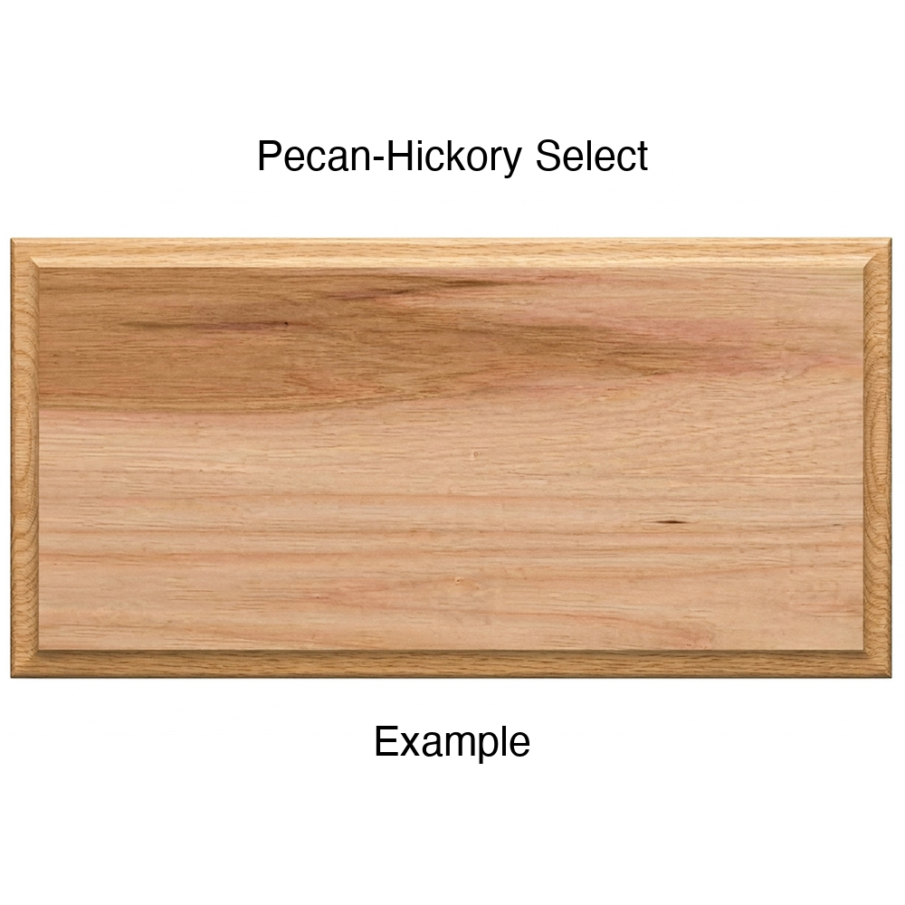 Revere Drawer Front, Solid, in Pecan-Hickory Select