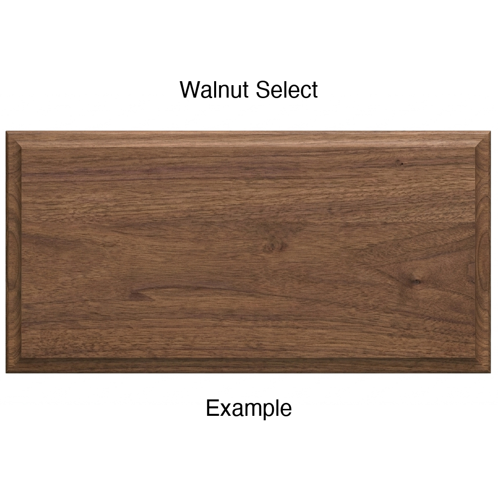 Revere Drawer Front, Solid, in Walnut Select