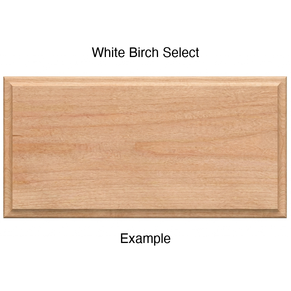 Revere Drawer Front, Solid, in White Birch Select