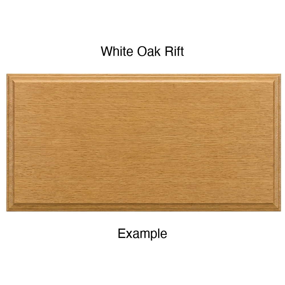 Revere Drawer Front, Solid, in White Oak Rift