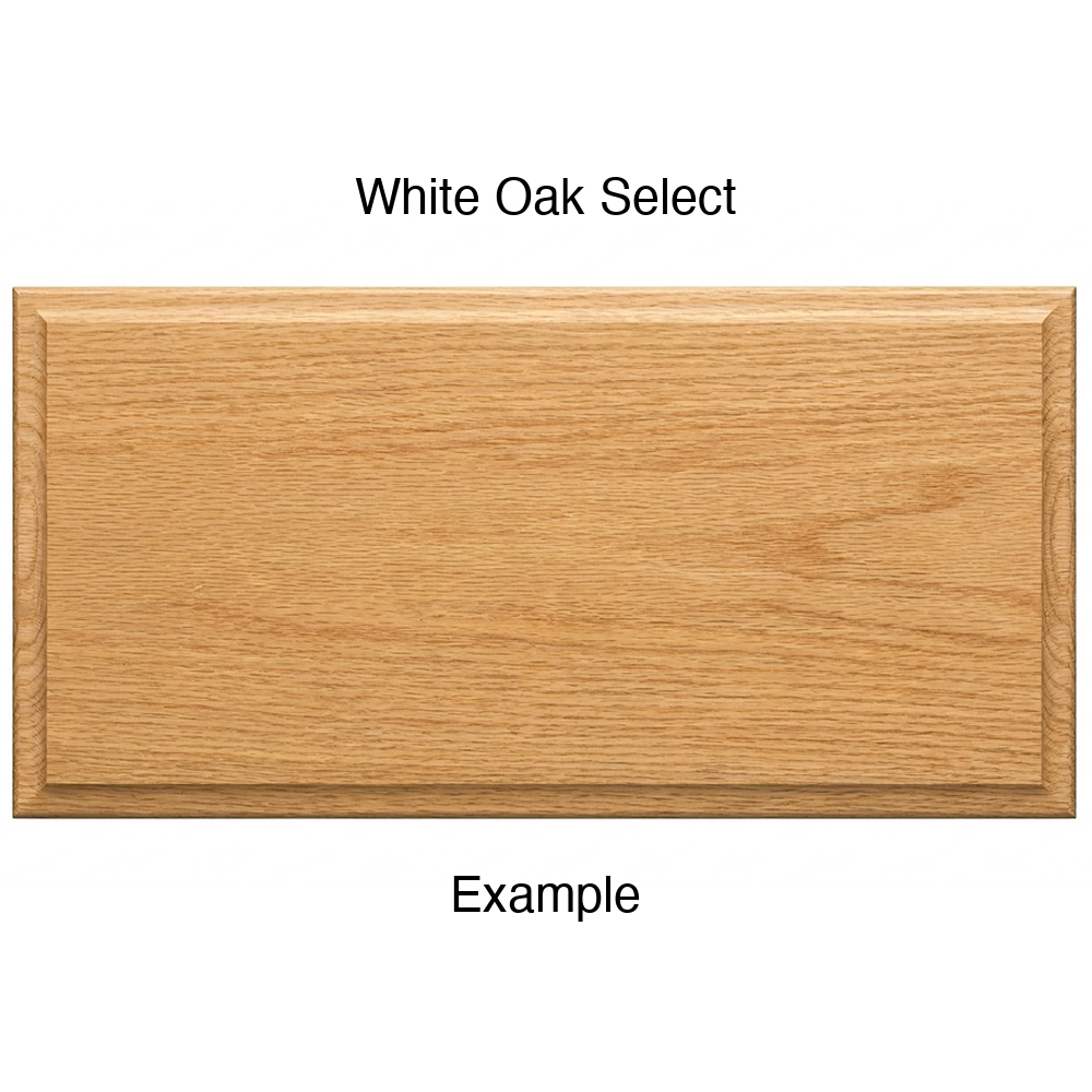 Revere Drawer Front, Solid, in White Oak Select