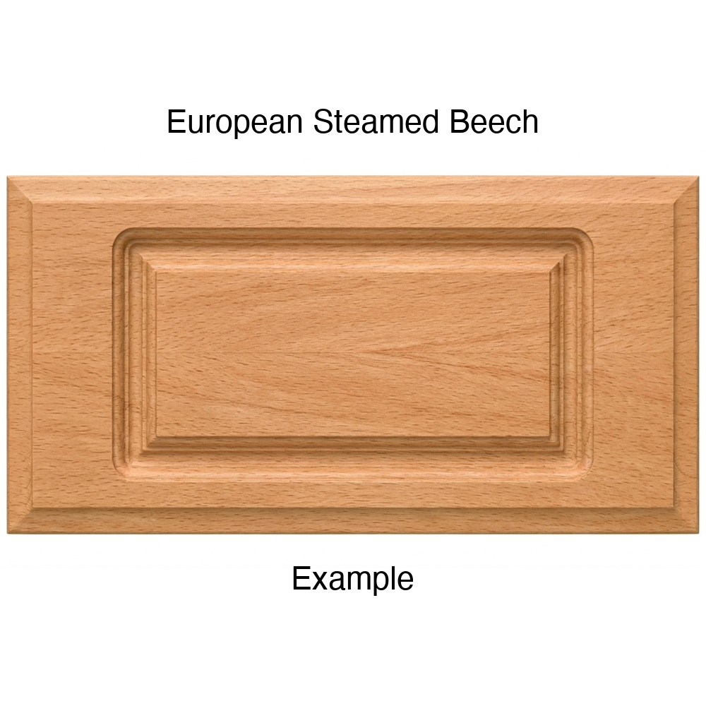 Revere Drawer Front, Routed, in European Steamed Beech