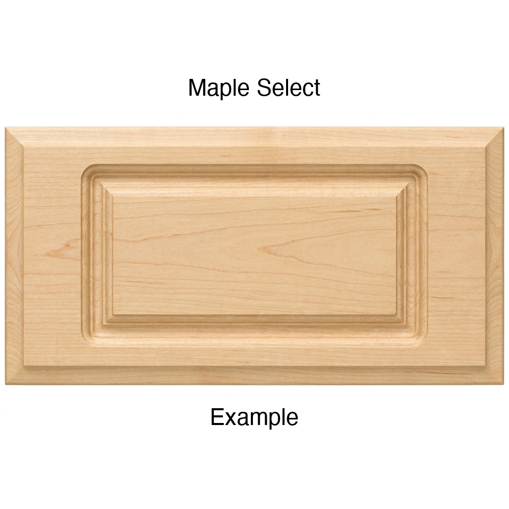 Revere Drawer Front, Routed, in Maple Select