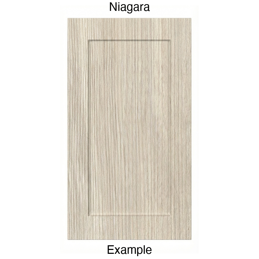 DRS131 Recessed Panel Thermofoil Cabinet Door (Shaker Style) in Niagara