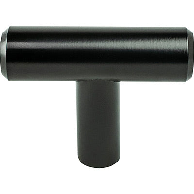 T Bar drawer pull in black