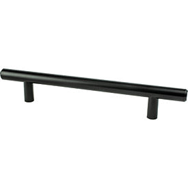 T Bar door and drawer pull in black