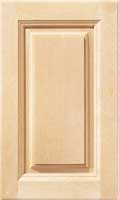 Executive 7/8" Door shown in White Birch Select with Clear Finish.