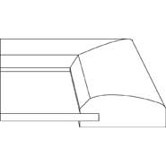 Embassy cabinet door profile