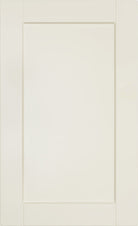 DR269 recessed panel cabinet door shown in Bisque.
