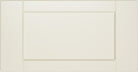 DR269 routed drawer front shown in Bisque.
