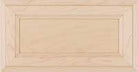 Mitered Adobe drawer front shown in Maple