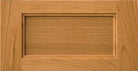 Campbell drawer front featuring stepped inside edge