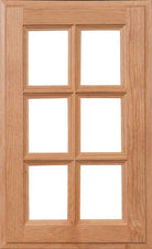 Heritage French lite glass panel door