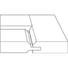 Trim profile of Century cabinet drawer front