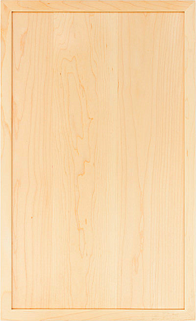 Newbury skinny shaker cabinet door with 3/4 inch stiles and rails