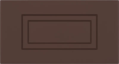 The DS524 modern raised panel drawer front