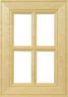 Brighton cabinet door with panel or window grids