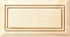 Manahatten solid panel drawer front with routed outer edge iand inner panel detail