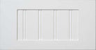 The DRV819 shaker style drawer front with recessed beaded center panel