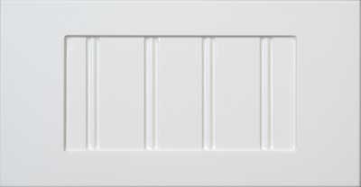 The DRV819 shaker style drawer front with recessed beaded center panel