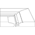 Ponderosa cabinet door profile