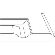 FS846 drawer front profile