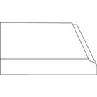 DJ890 drawer front profile