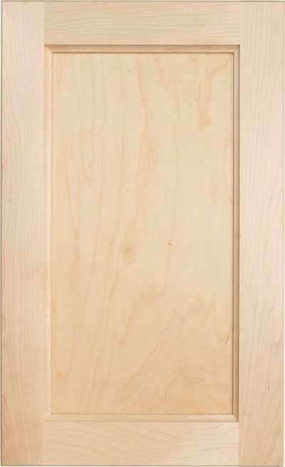Alpine shaker style cabinet door with interior coping detail