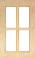 Alpine shaker style cabinet door with grid