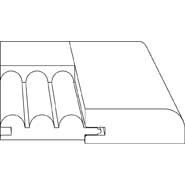Laredo drawer front profile