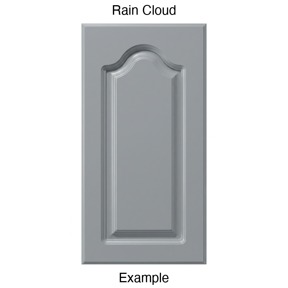 AL757 Cathedral Raised Panel Thermofoil Cabinet Door