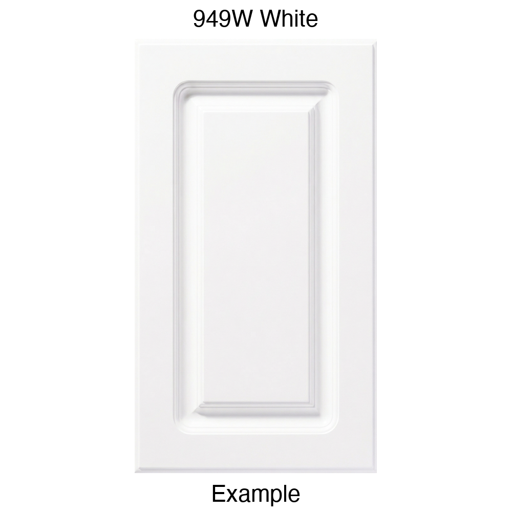 AR756 Raised Panel Thermofoil Cabinet Door