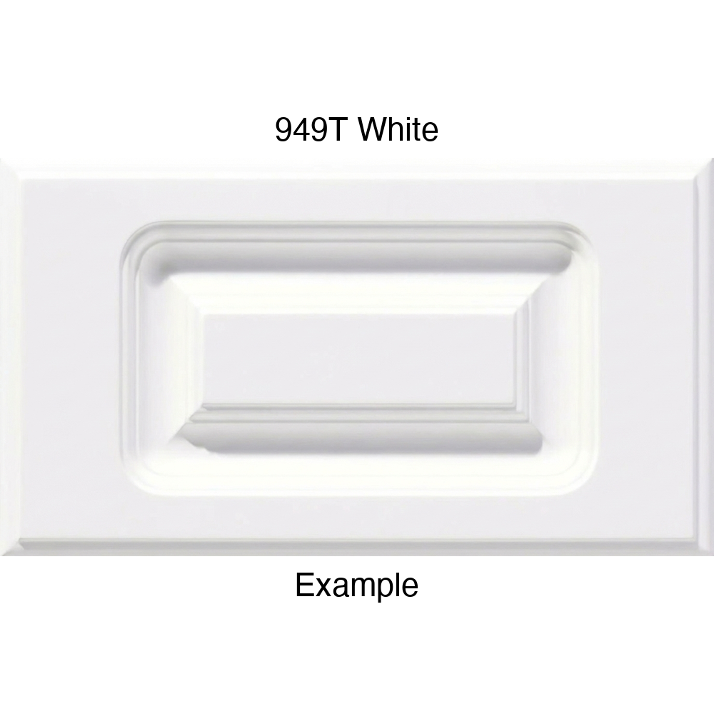 AR756 Thermofoil Drawer Front, Routed