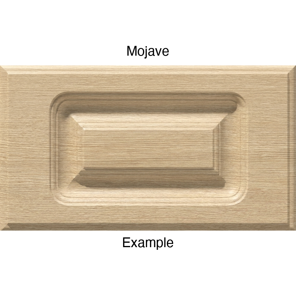AR756 Thermofoil Drawer Front, Routed, in Mojave