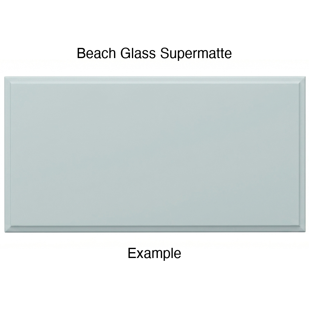 AR756 Thermofoil Drawer Front, Solid, in Beach Glass Supermatte