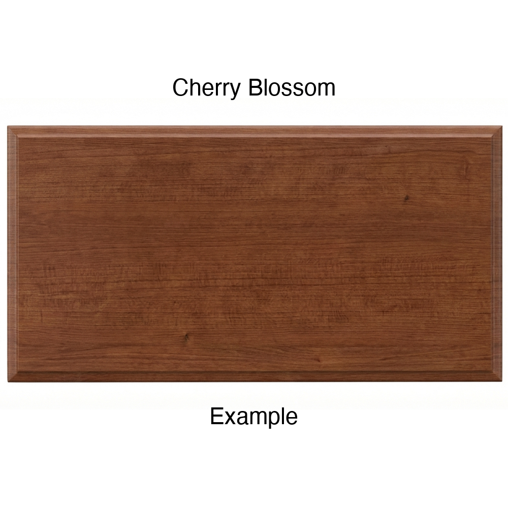 AR756 Thermofoil Drawer Front, Solid, in Cherry Blossom
