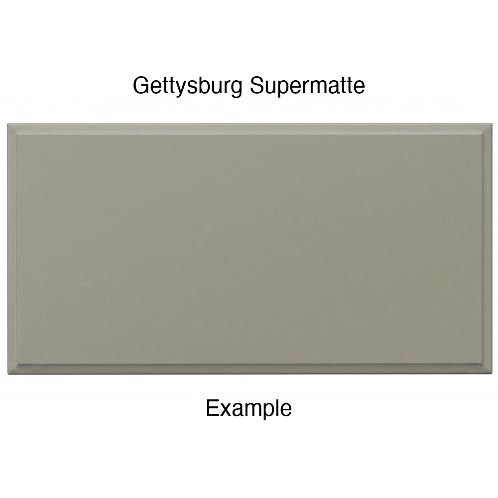 AR756 Thermofoil Drawer Front, Solid, in Gettysburg Supermatte