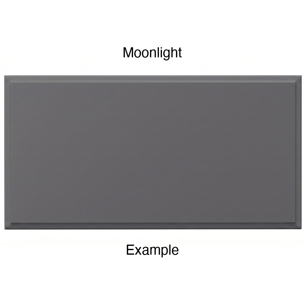 AR756 Thermofoil Drawer Front, Solid, in Moonlight